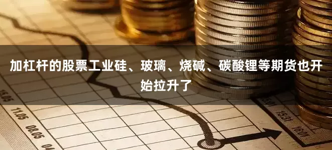 加杠杆的股票工业硅、玻璃、烧碱、碳酸锂等期货也开始拉升了