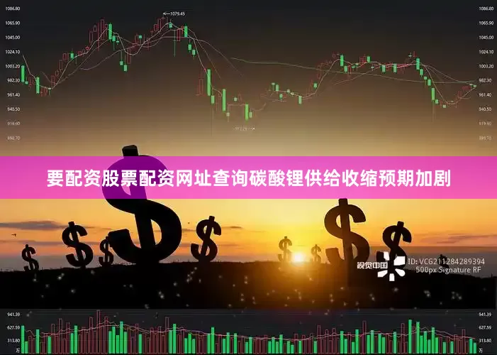要配资股票配资网址查询碳酸锂供给收缩预期加剧