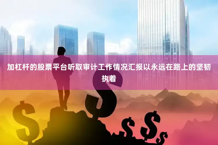 加杠杆的股票平台听取审计工作情况汇报以永远在路上的坚韧执着